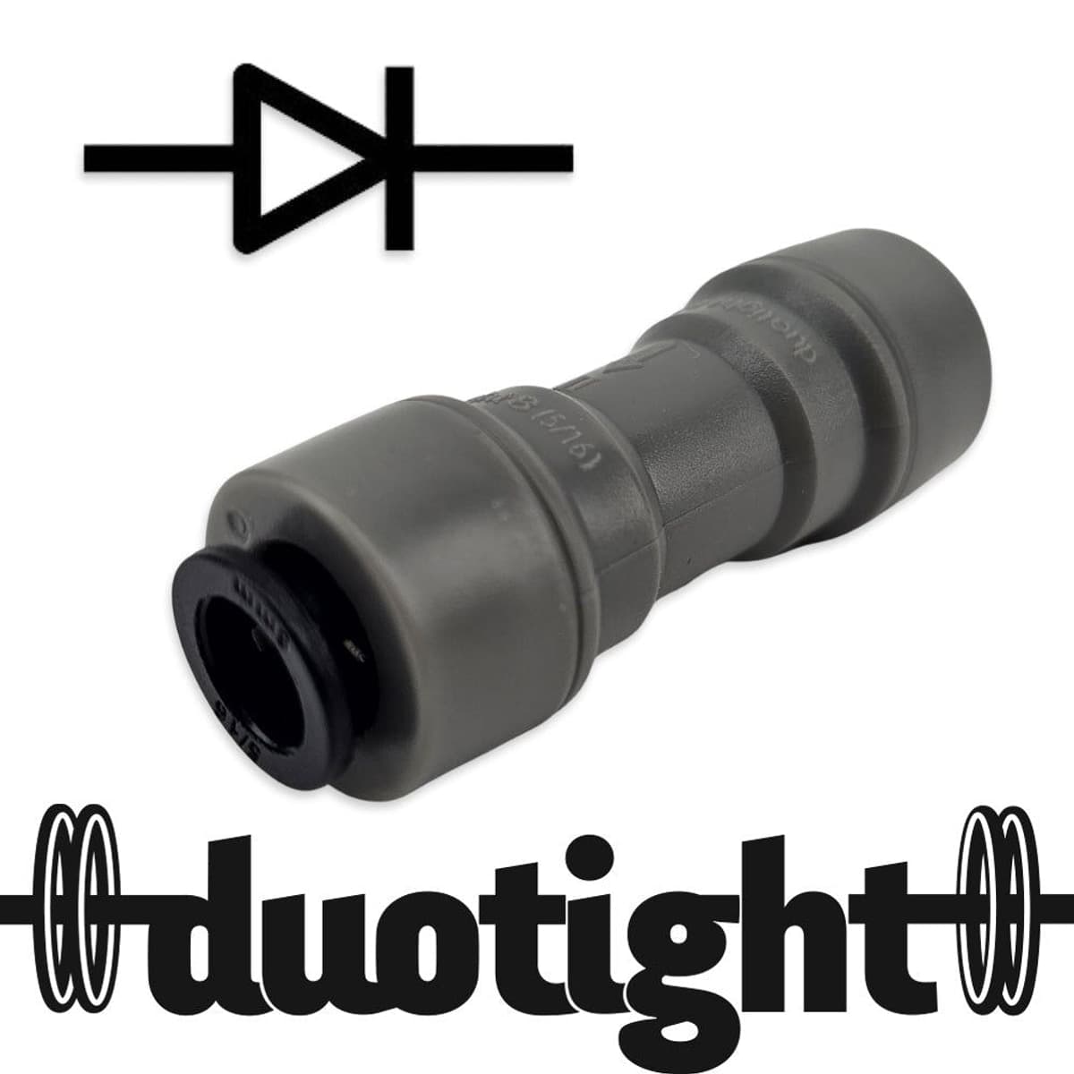 Tilbakeslagsventil 8mm (5/16")