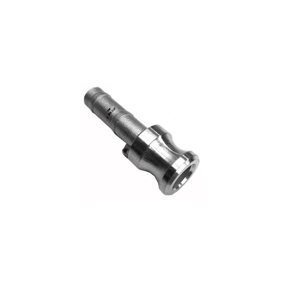 Cam Lock type E male x 1/2" nippel
