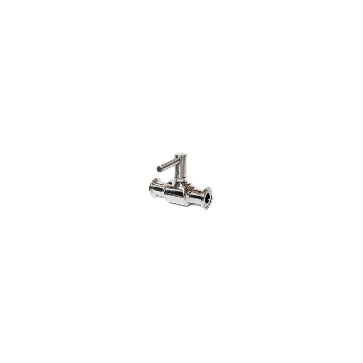 Kuleventil, rett, TC34mm DN15