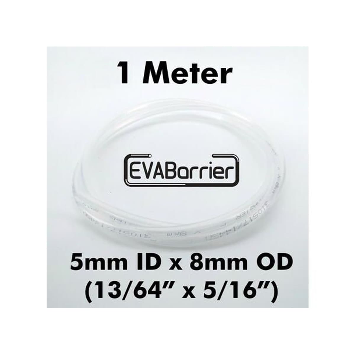 EVABarrier slange ID: 5mm OD: 8mm