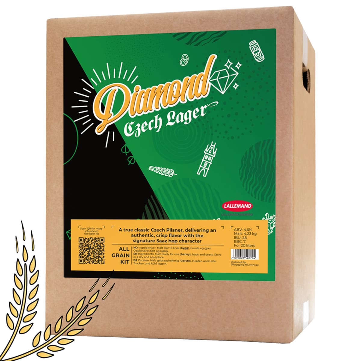 Diamond Czech Lager - Allgrain