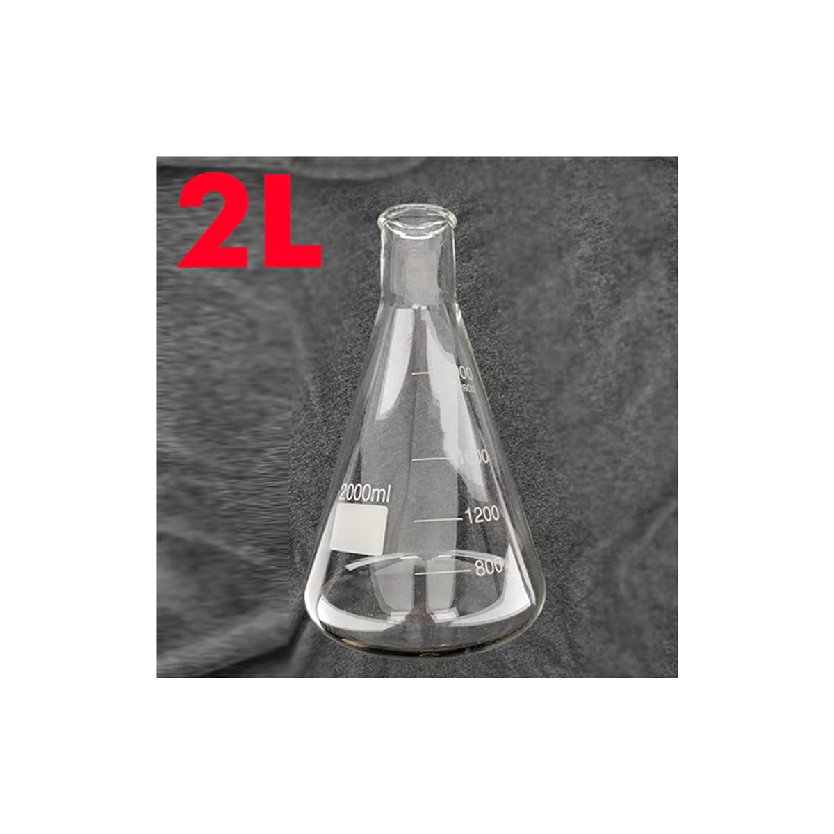 Erlenmeyer kolbe 2000 ml