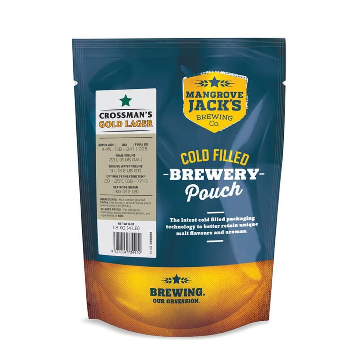 Crossman's Gold Lager