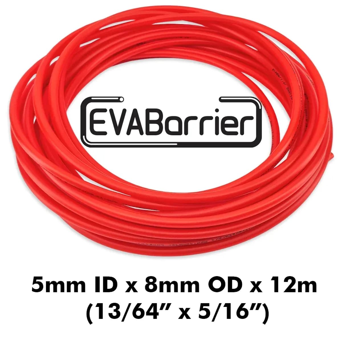 EVABarrier Red 5 mm ID x 8 mm OD