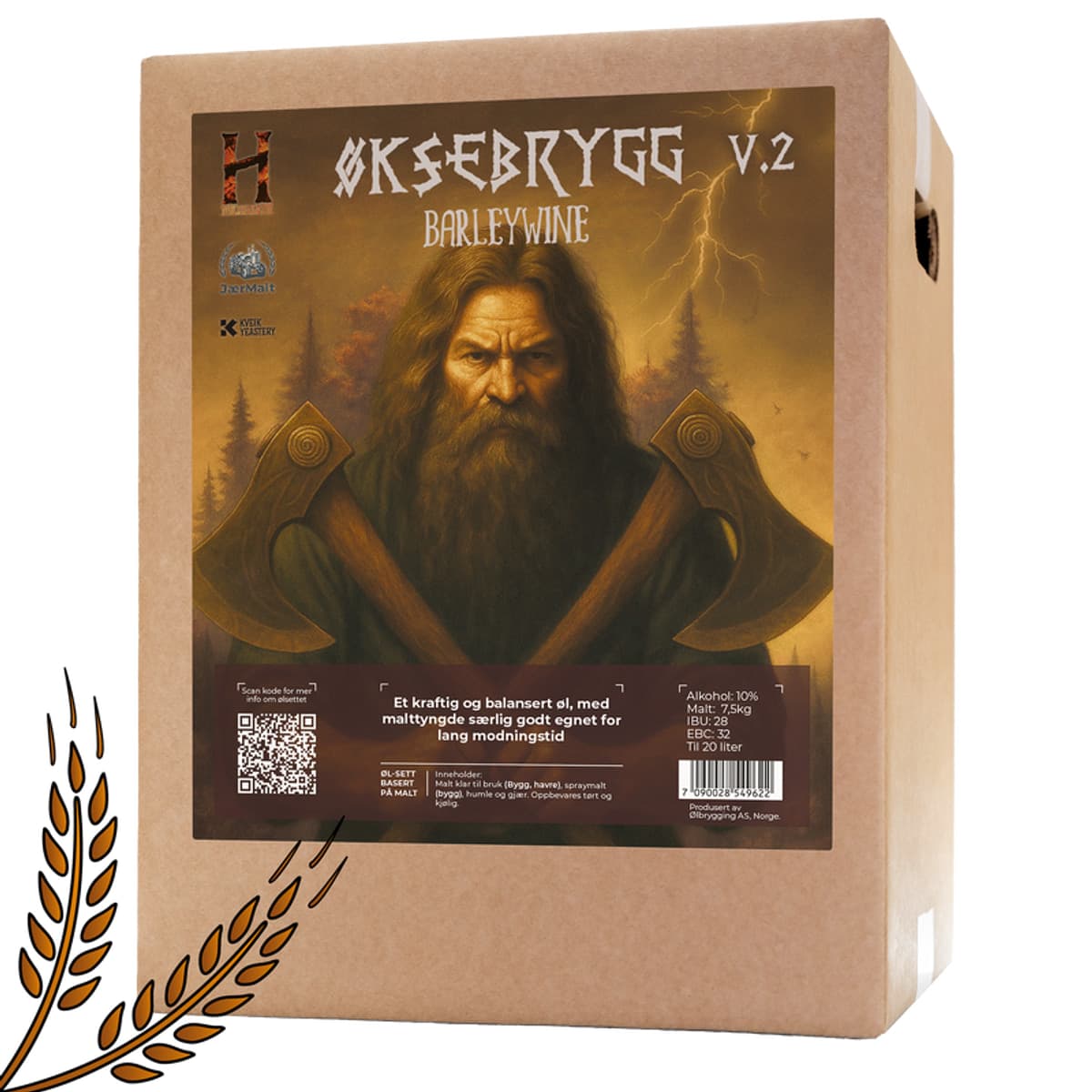 Øksebrygg v2 -  Allgrain