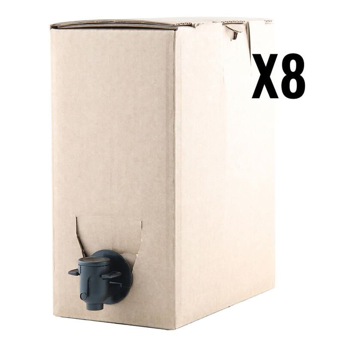 8-pack, bag in box 3 liter