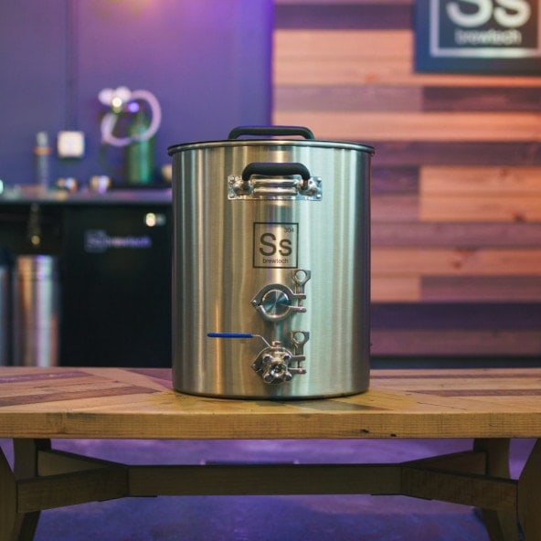 SS TC Brew Kettle 38L (10 gallon)