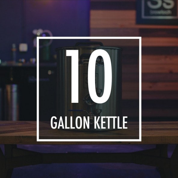 SS TC Brew Kettle 38L (10 gallon)