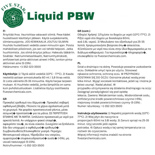 PBW Flytende 946ml