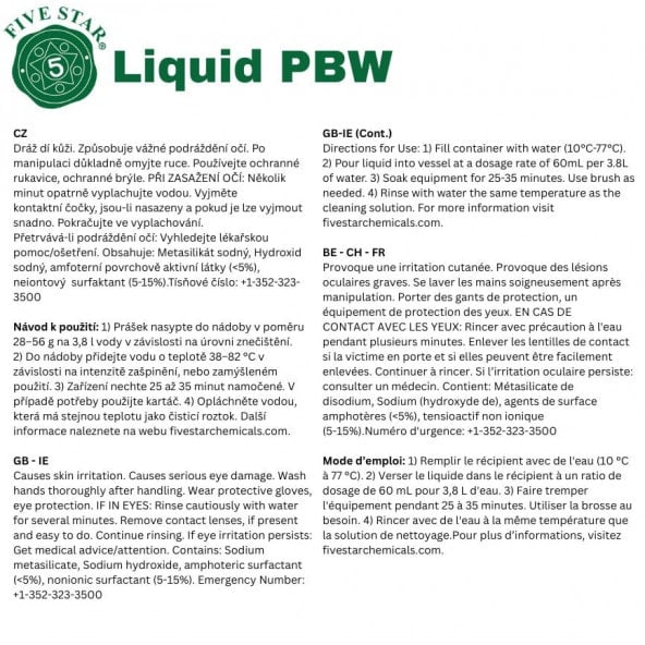 PBW Flytende 946ml