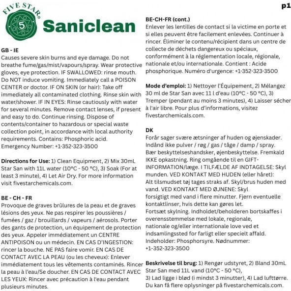SaniClean 3,79L