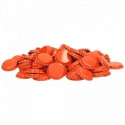 Flaskekapsler - orange