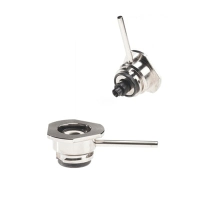 Cleaning adapter for KeyKeg coupler
