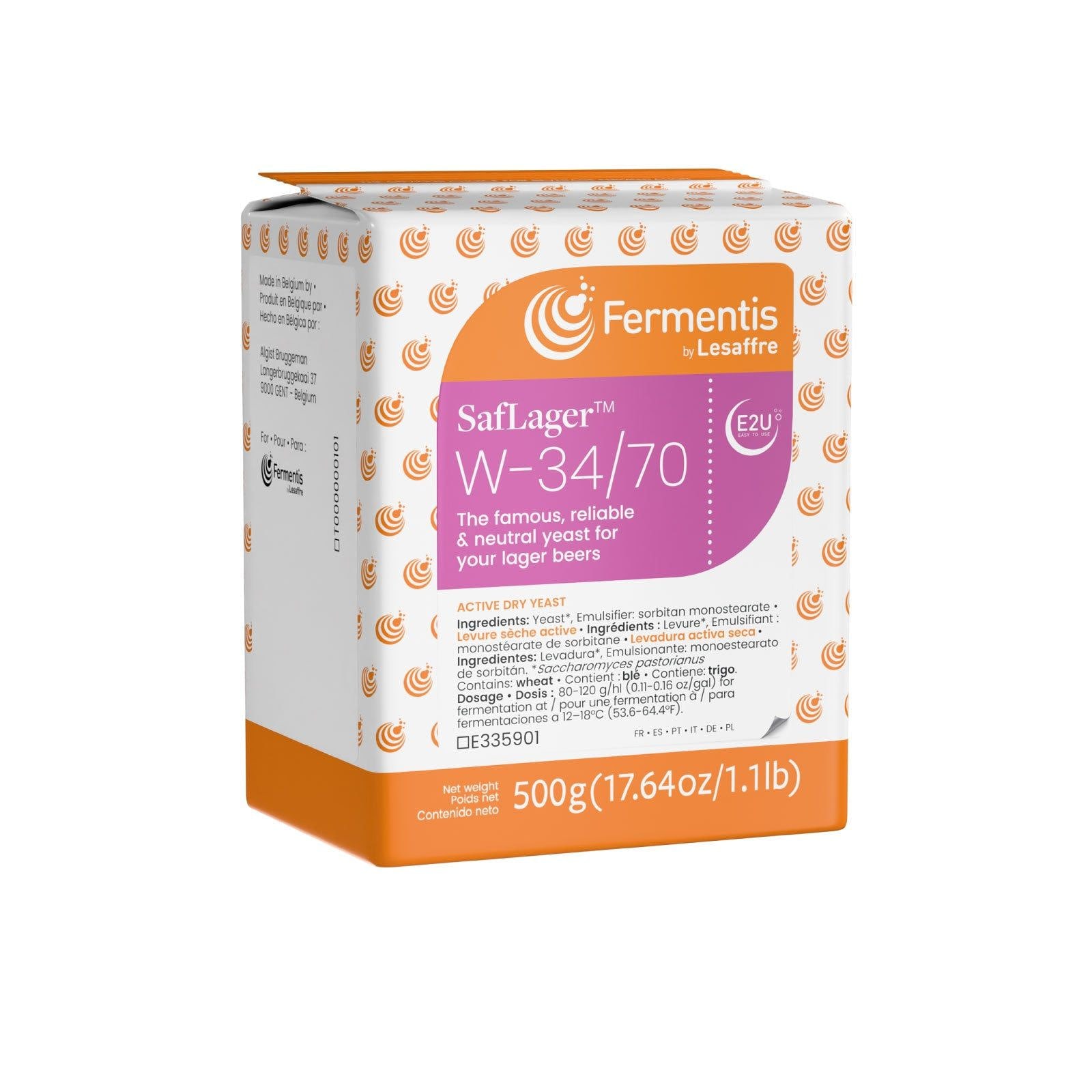 SafLager W-34/70, 500g