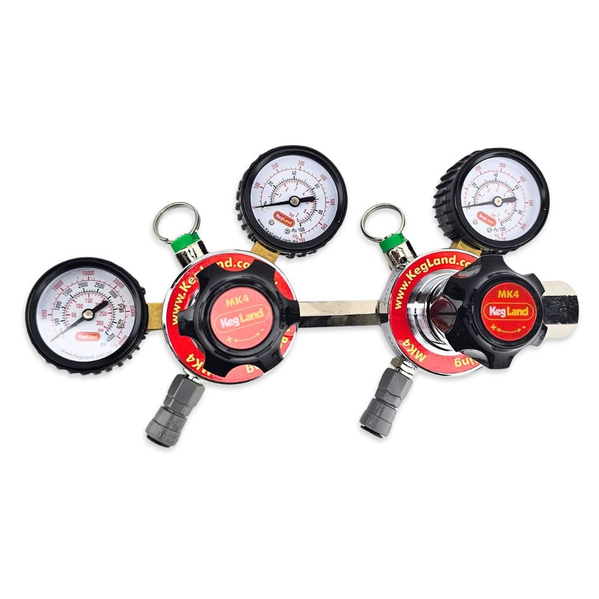 Dual Pressure CO2 regulator MK4