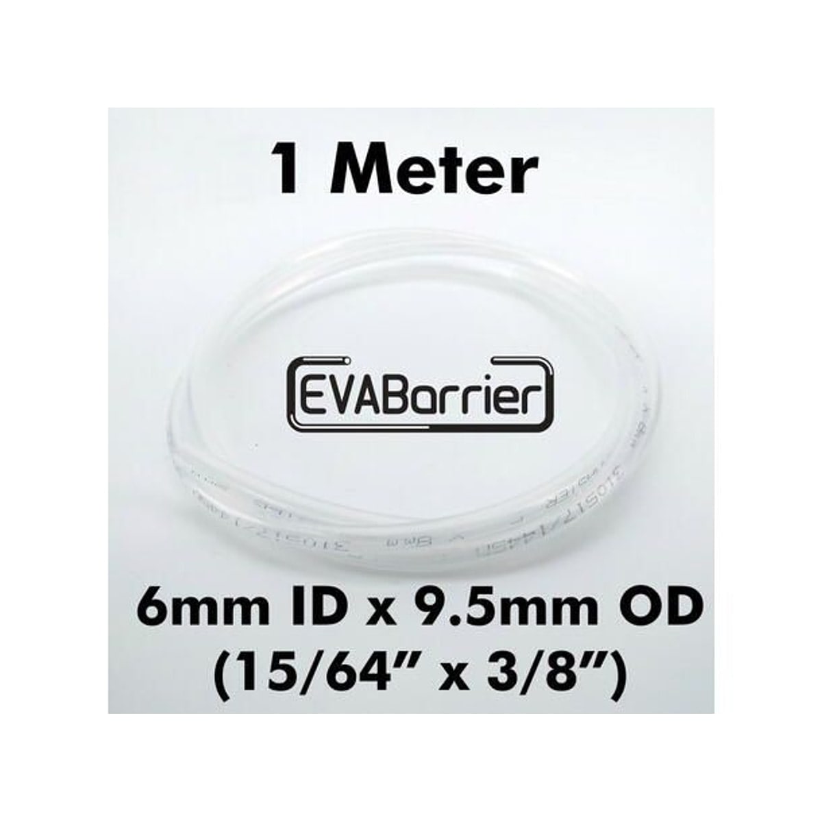 EVABarrier slange 6 mm ID x 9,5 mm OD