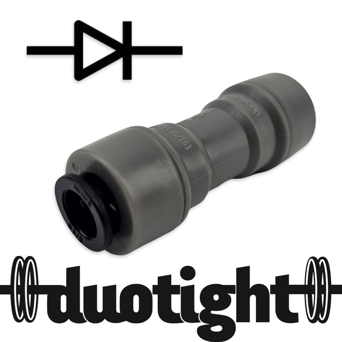 Tilbakeslagsventil 8mm (5/16")