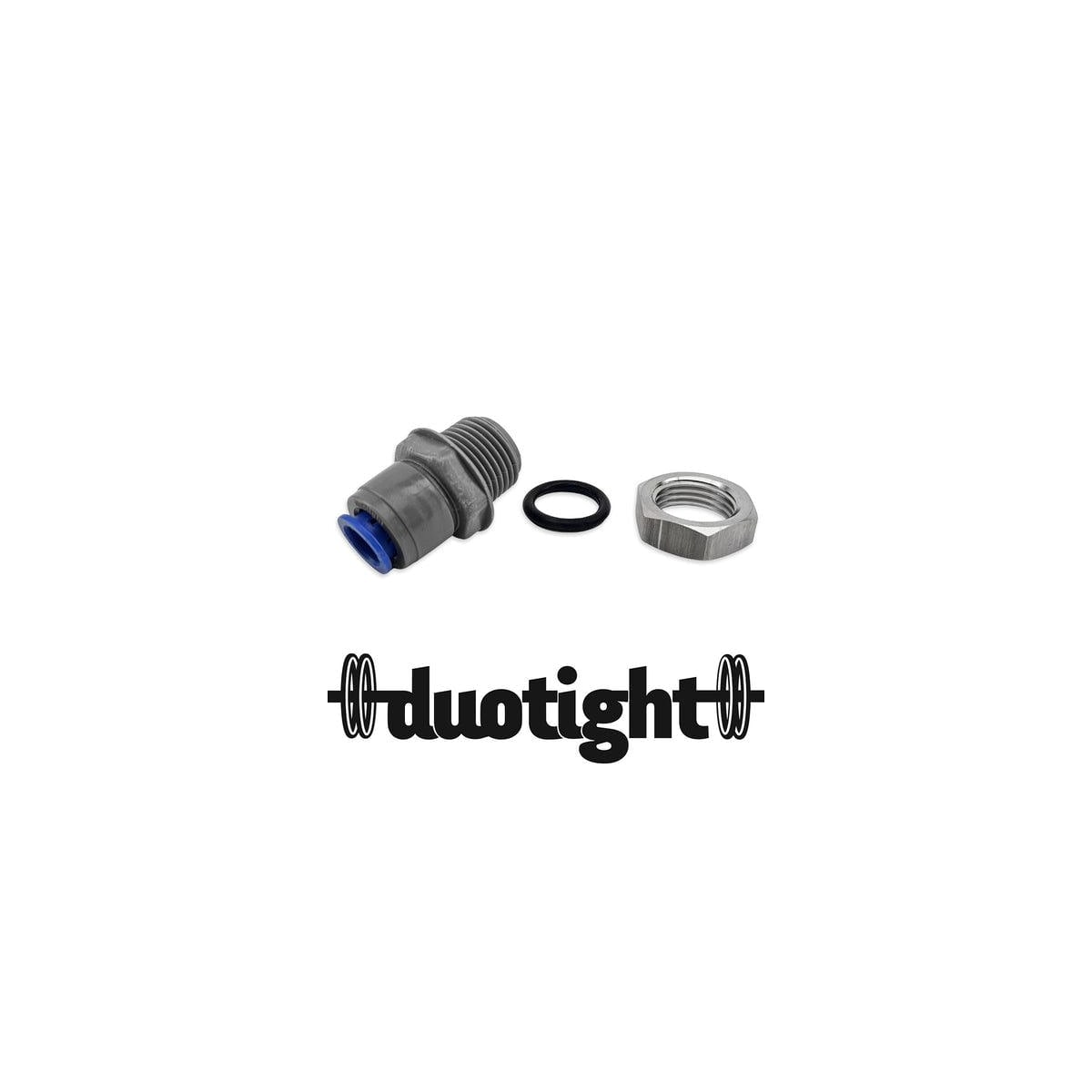 9,5mm (3/8") til 1/2" BSP med mutter