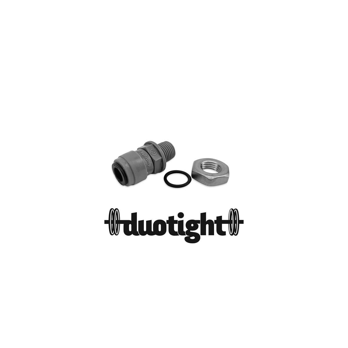 8mm (5/16") til 1/4" BSP med mutter