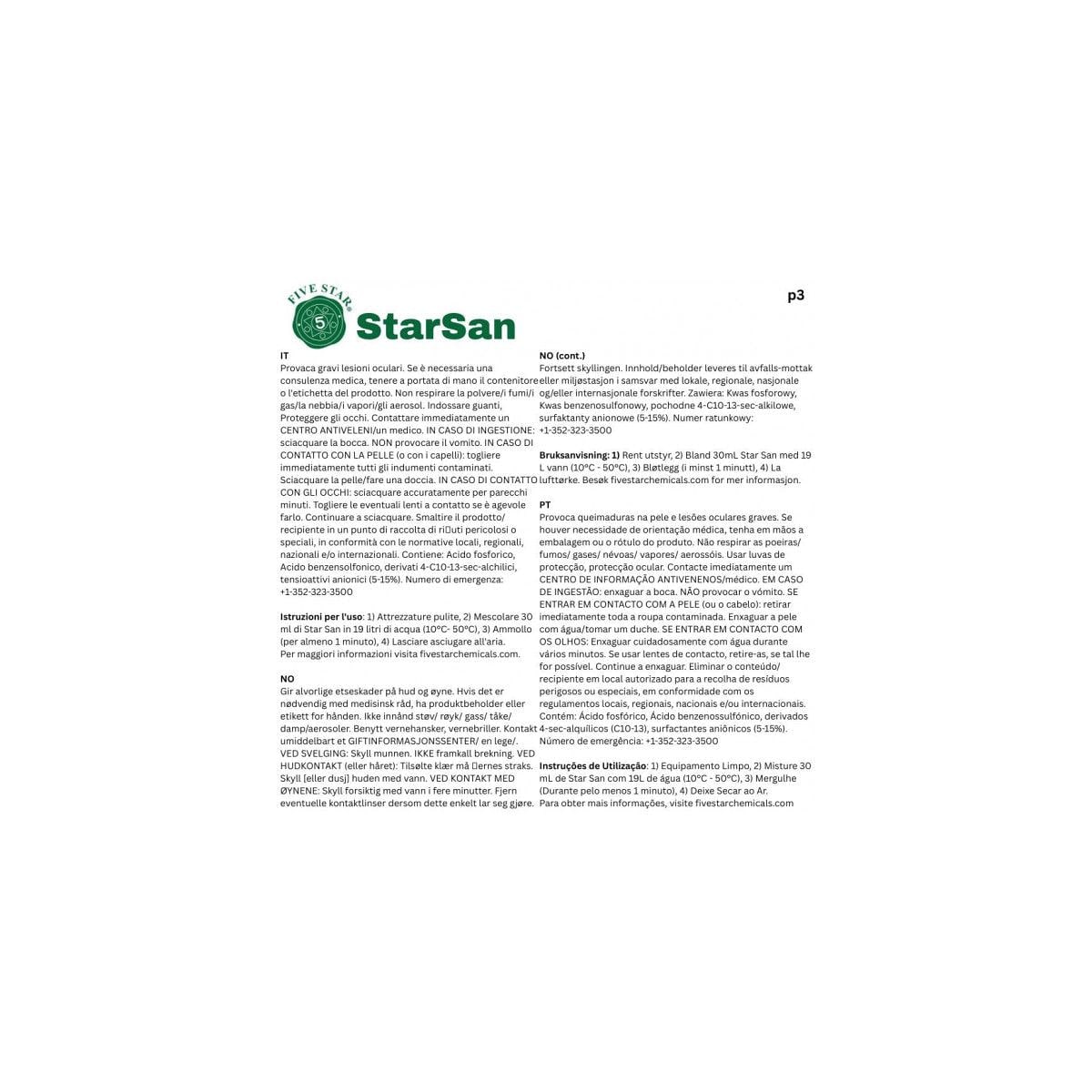 Star San HB 946ml