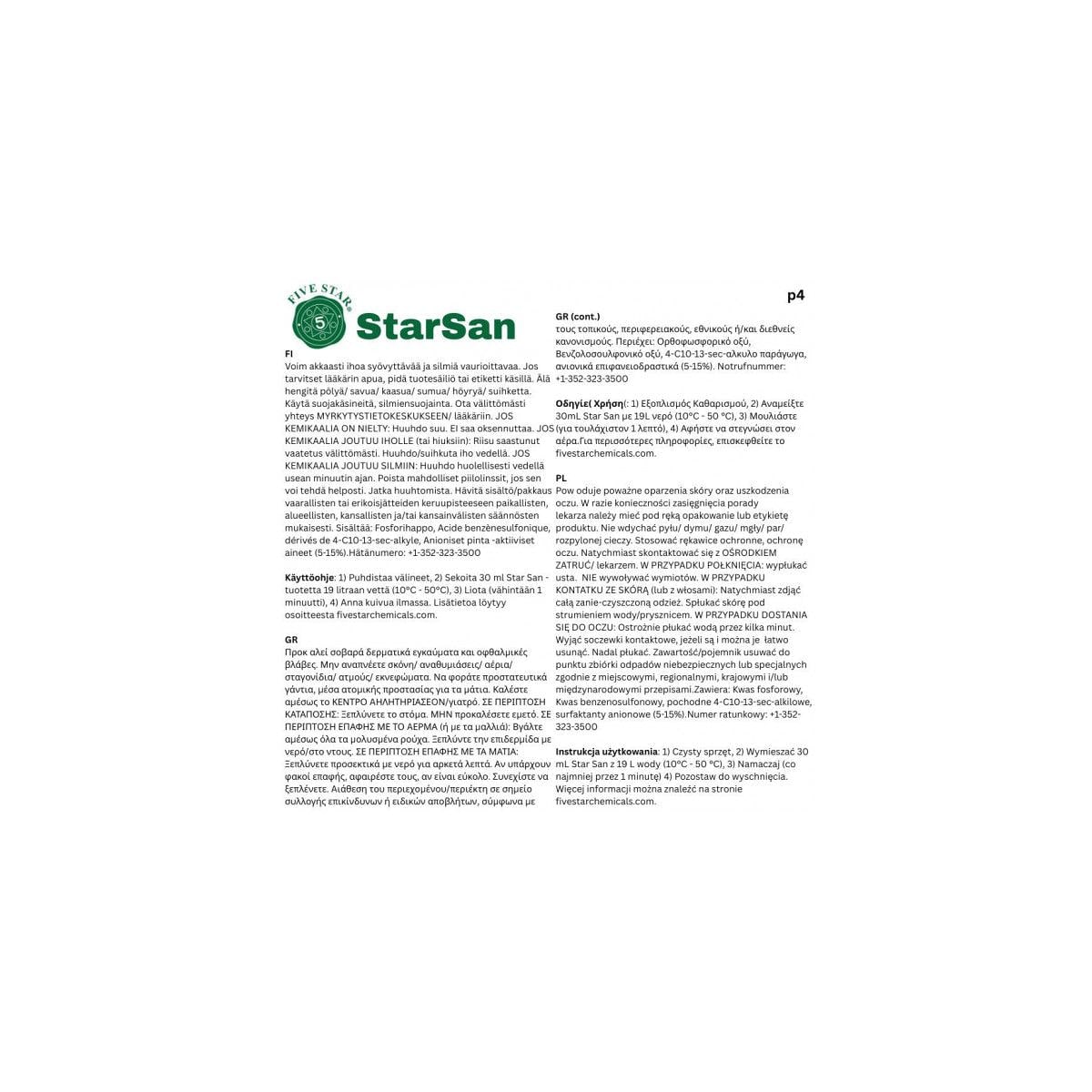 Star San HB 946ml