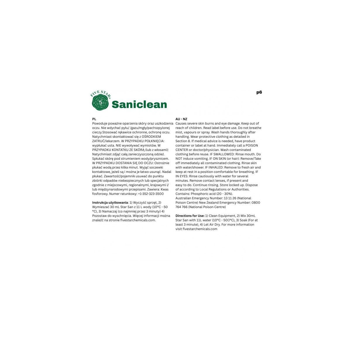 SaniClean 946ml
