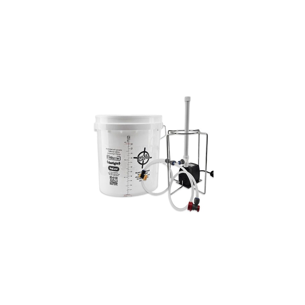 Bucket Blaster Keg and Fermenter Washer