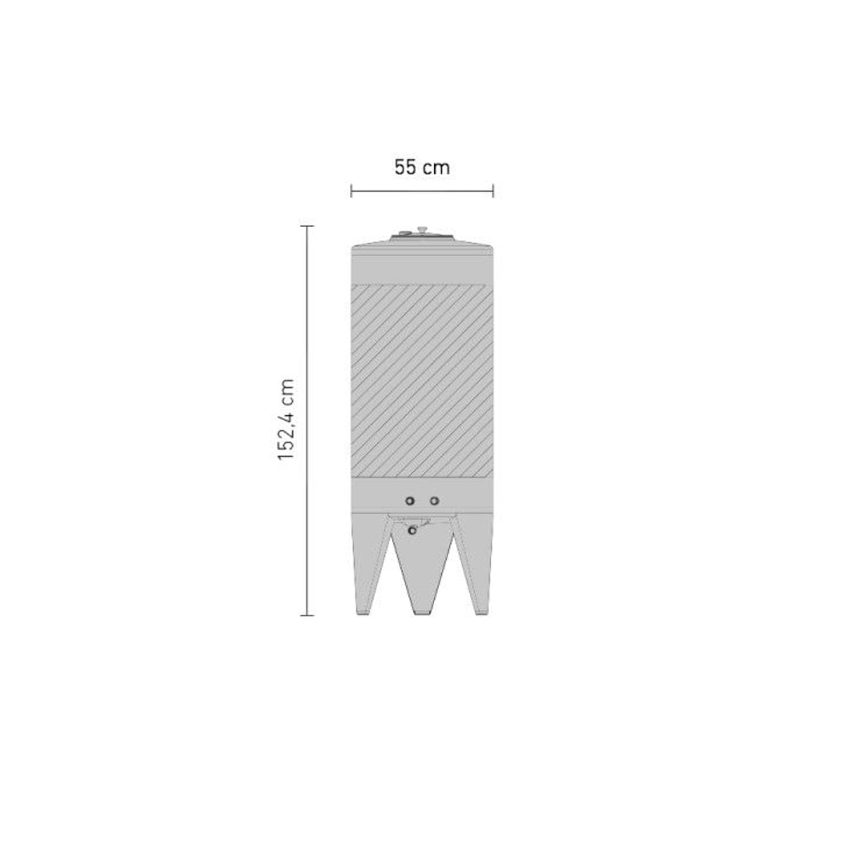 240L gjæringstank kit