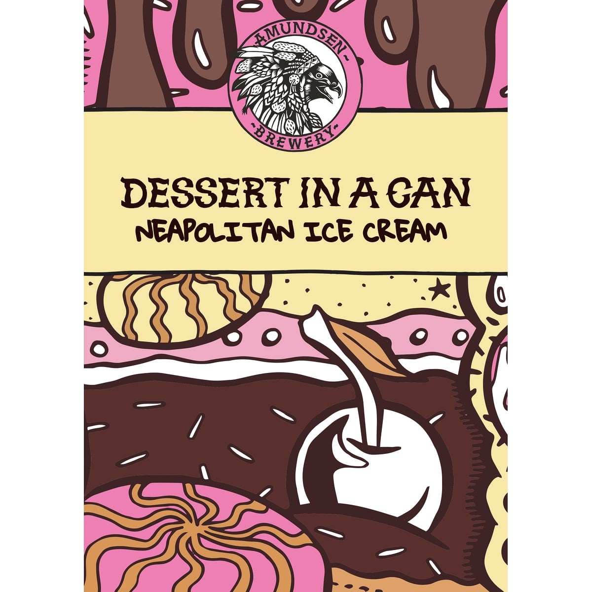 Dessert In A Can - Neapolitan Ice Cream - Allgrain