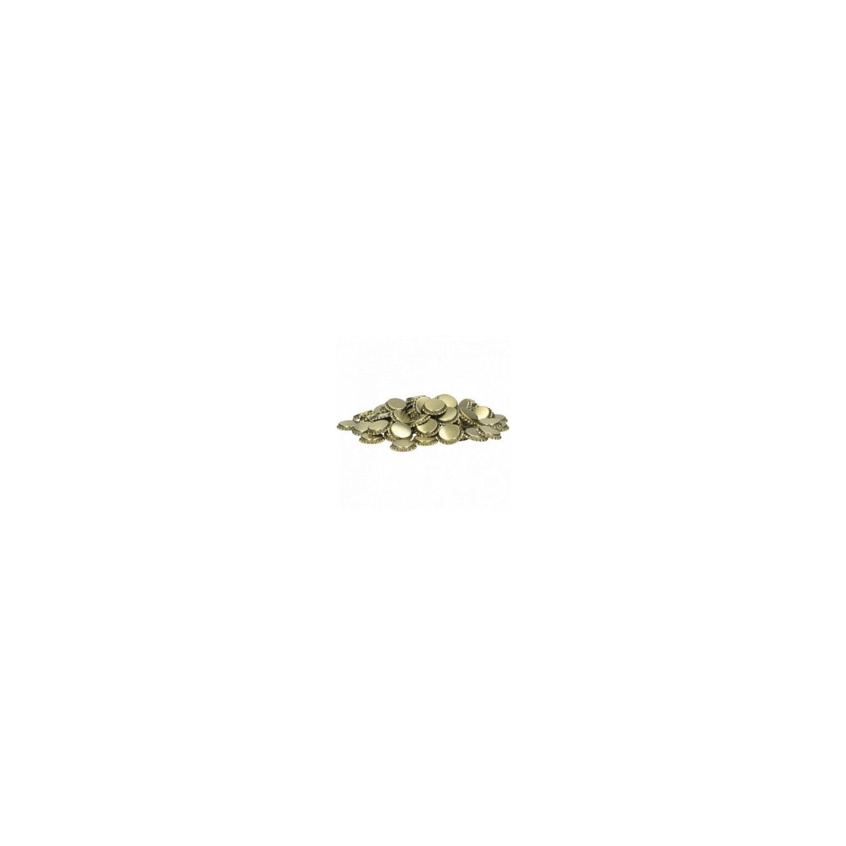 Flaskekapsler rosa metallic - 10.000stk