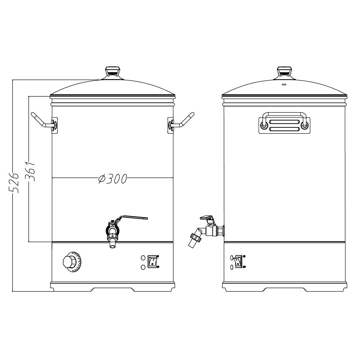 PowerBoil 25 Sparge Water Heater