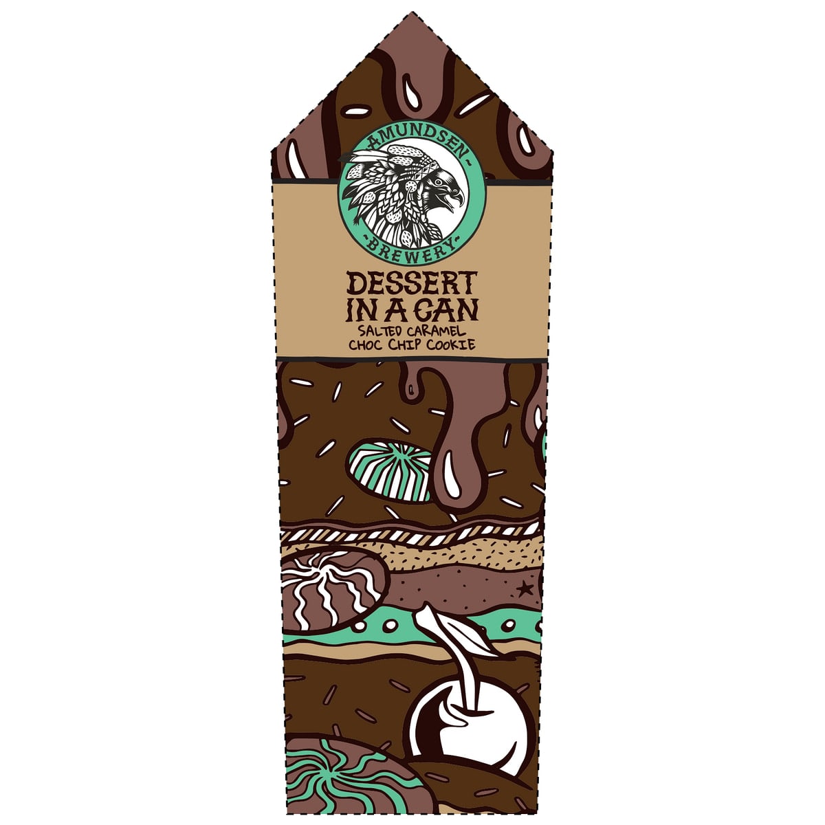 Dessert in a can - Salted Caramel Choc Chip Cookie, 20L - FWK