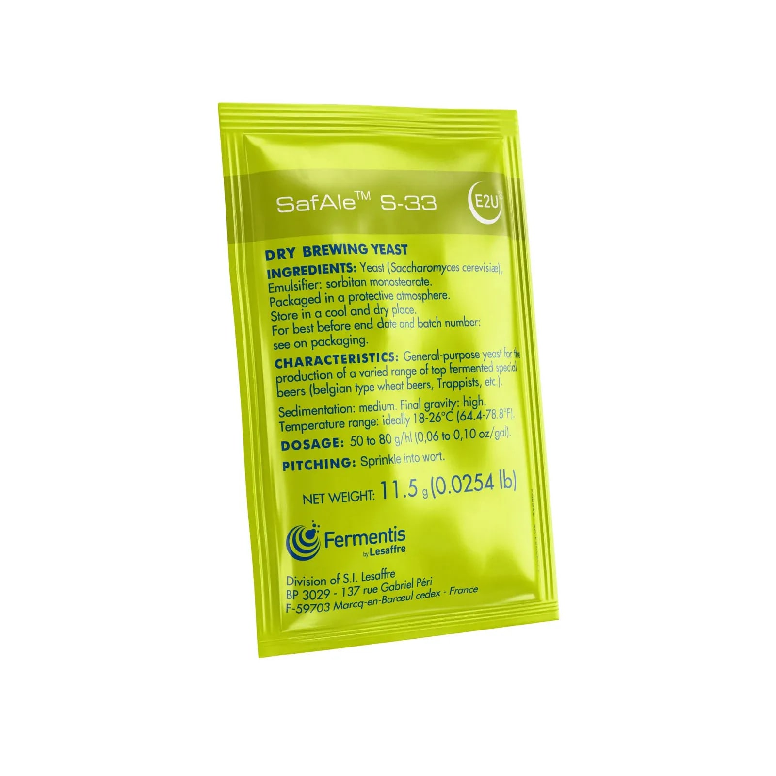 SafAle S-33 11,5g