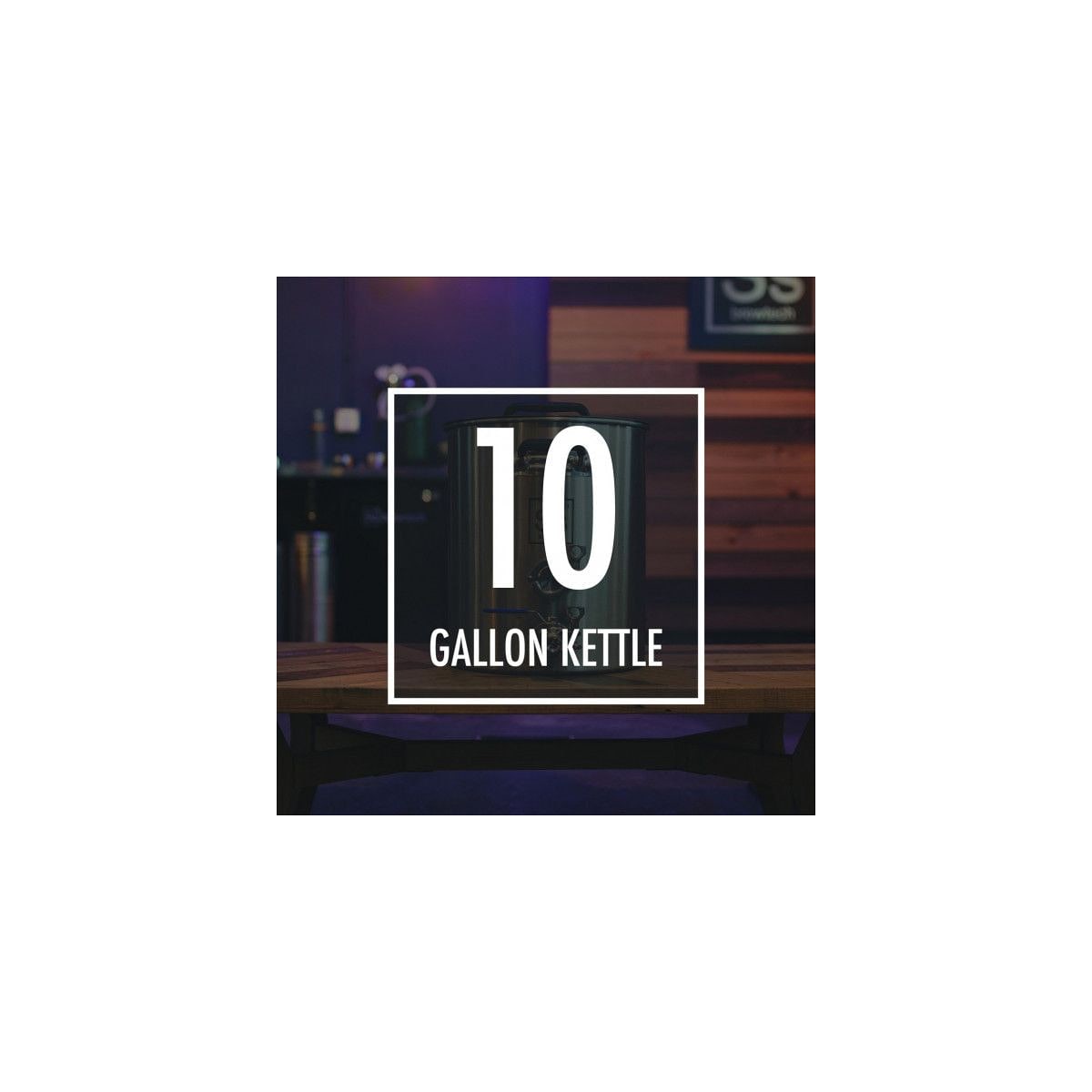 SS TC Brew Kettle 38L (10 gallon)
