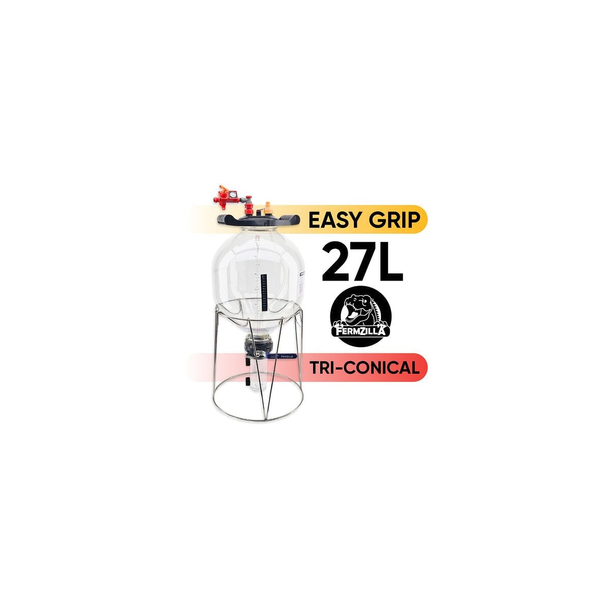 FermZilla 27L Tri-conical EasyGrip Start