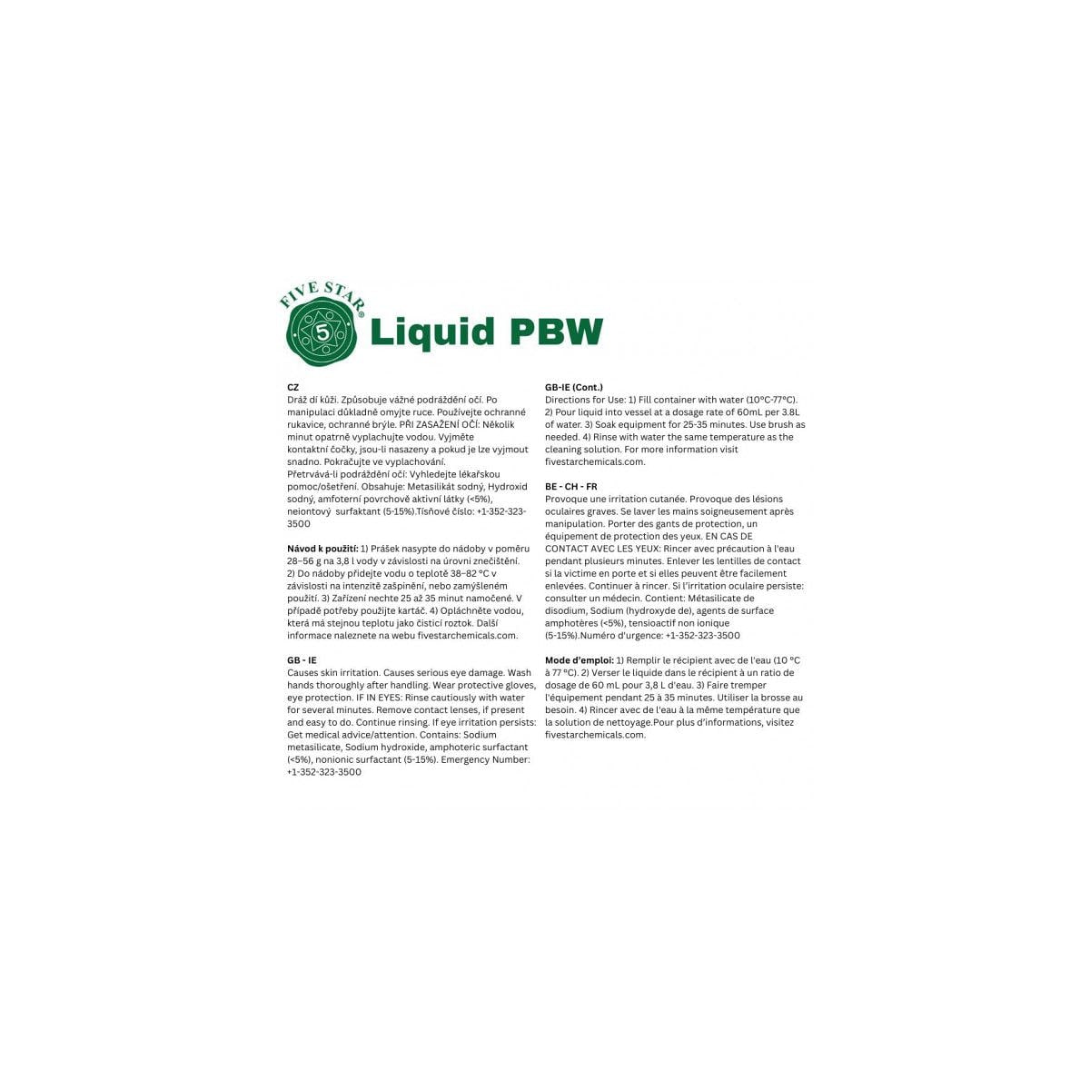 PBW Flytende 946ml