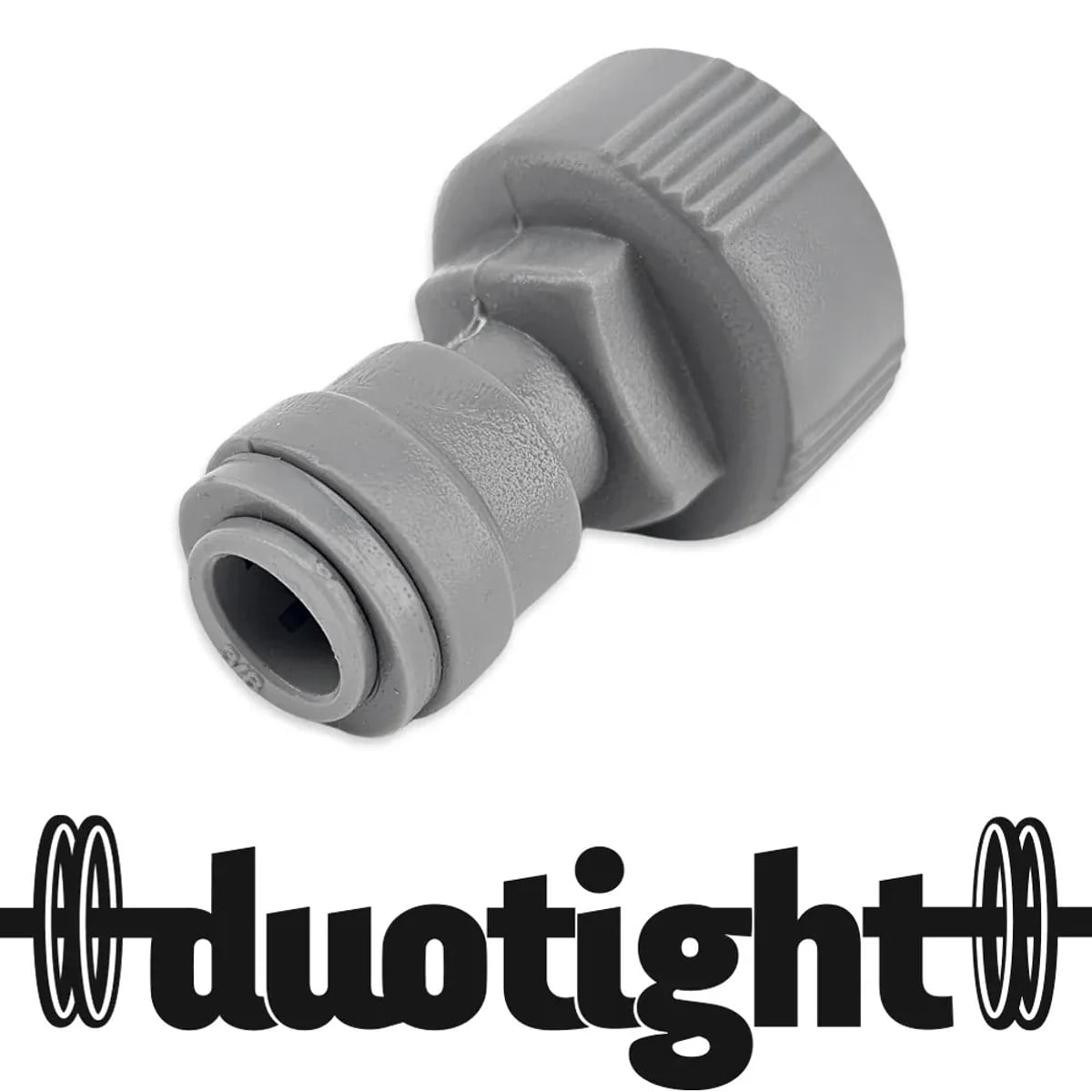 9,5mm (3/8") til 3/4" BSP