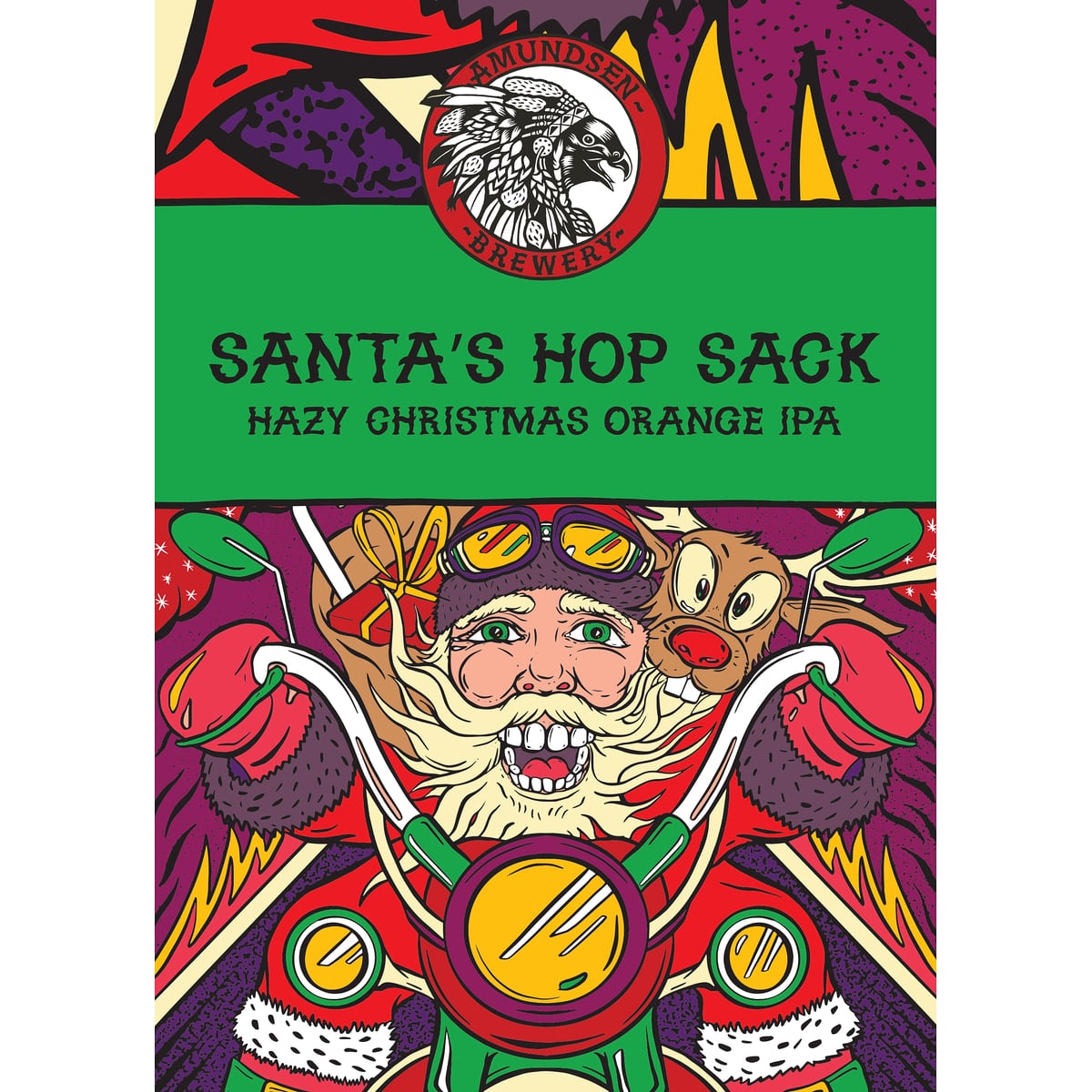 Santa's hop sack - christmas orange IPA