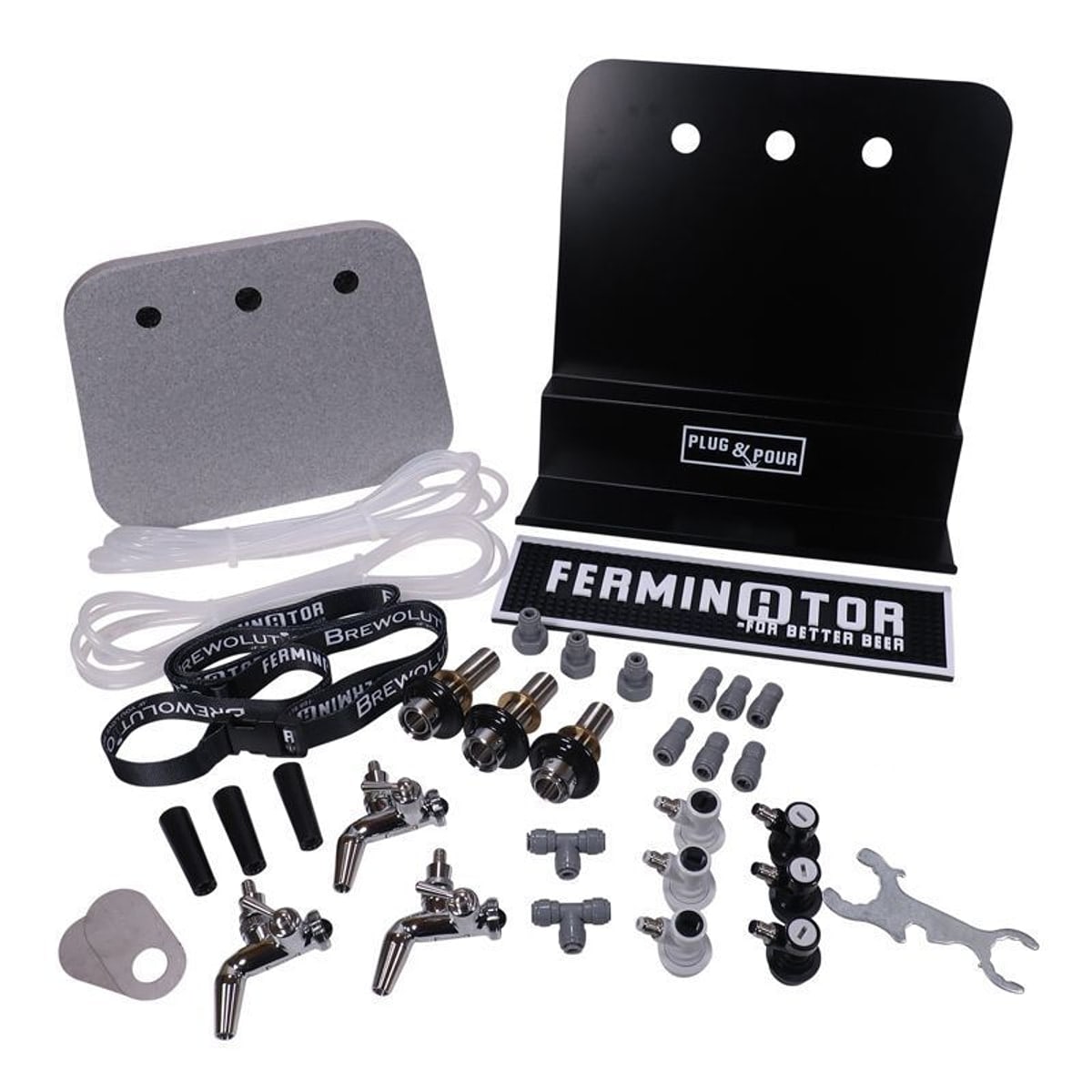 Ferminator plug & pour - 3 kraner