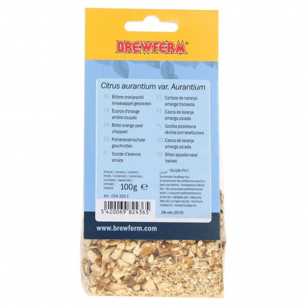 Appelsinskall bittert - 100g