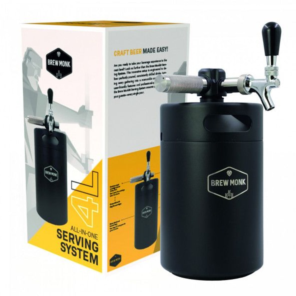 4L mini keg