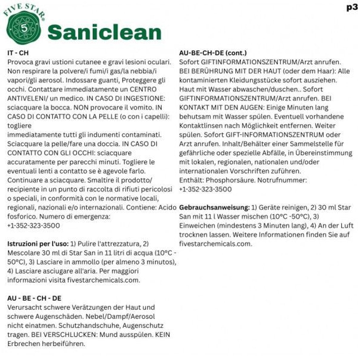 SaniClean 946ml