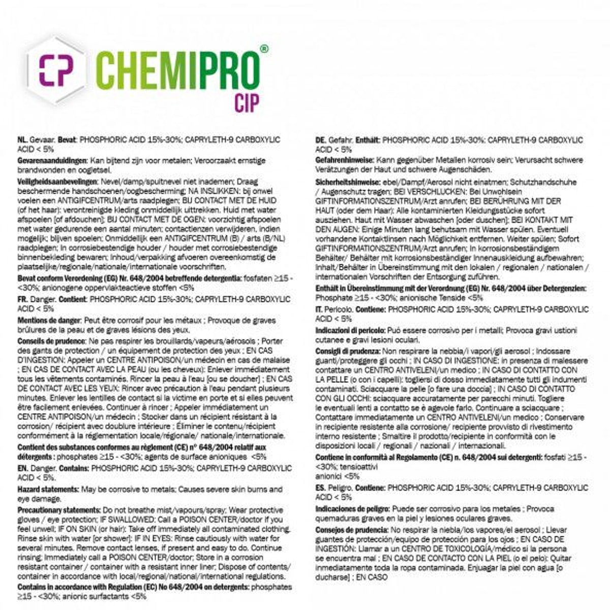 CIP 500ml