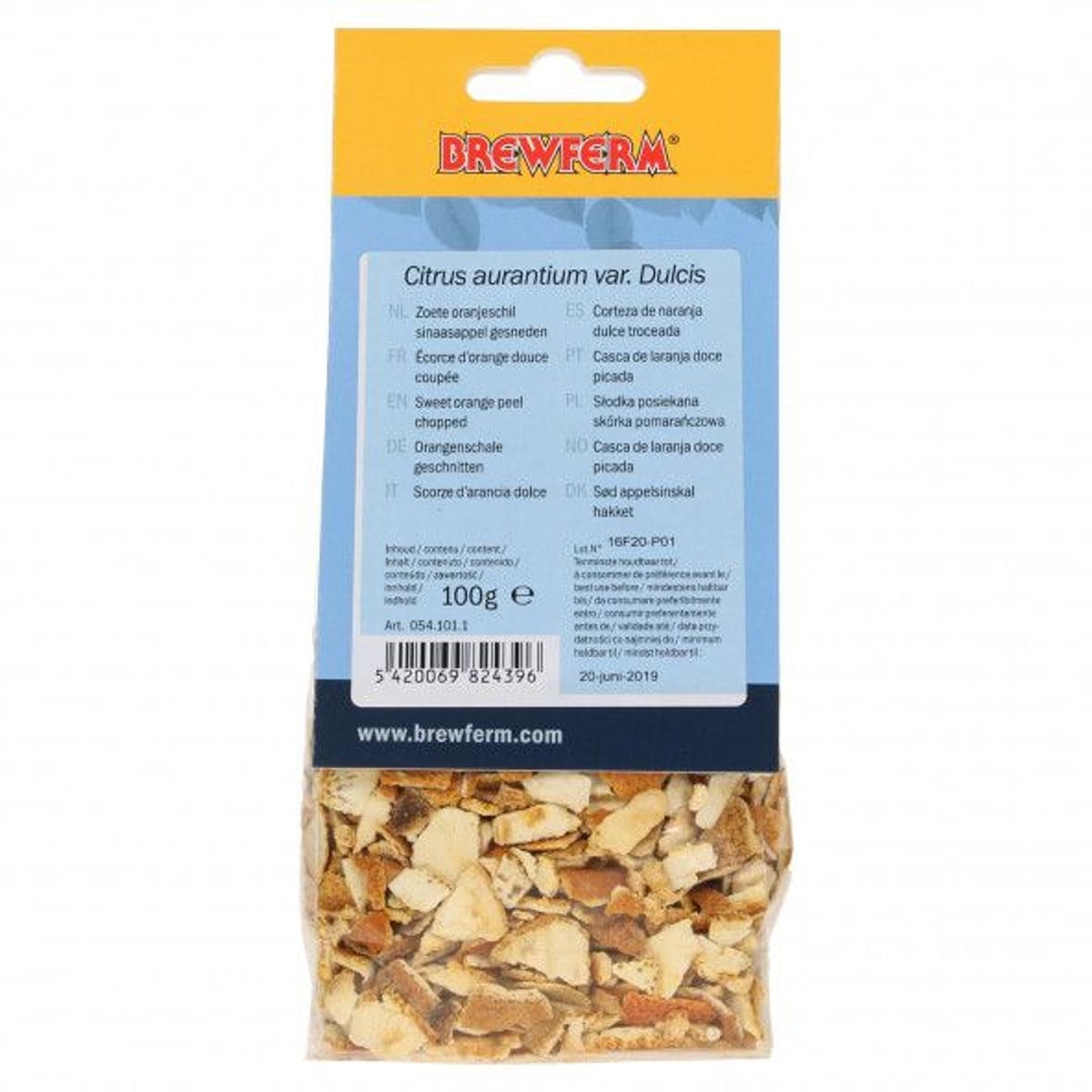 Søtt appelsinskall 100g