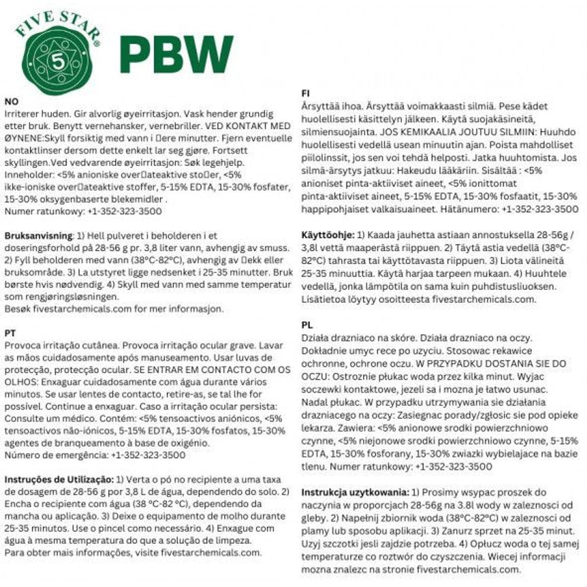 PBW 1,8kg