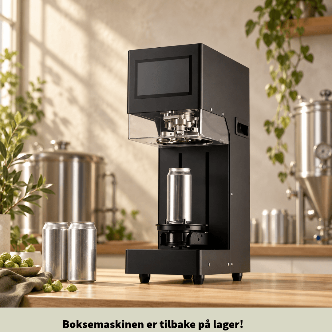 Automatisk boksemaskin – tilbake på lager hos Litebrygg