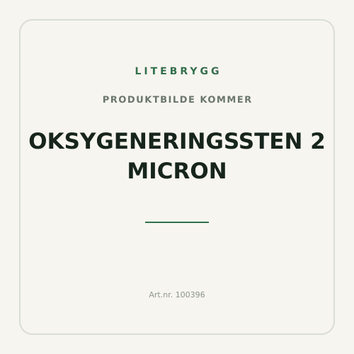 Oksygeneringssten 2 micron