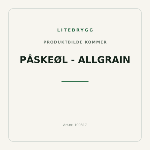 Påskeøl - Allgrain