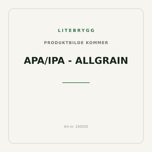 APA/IPA - Allgrain