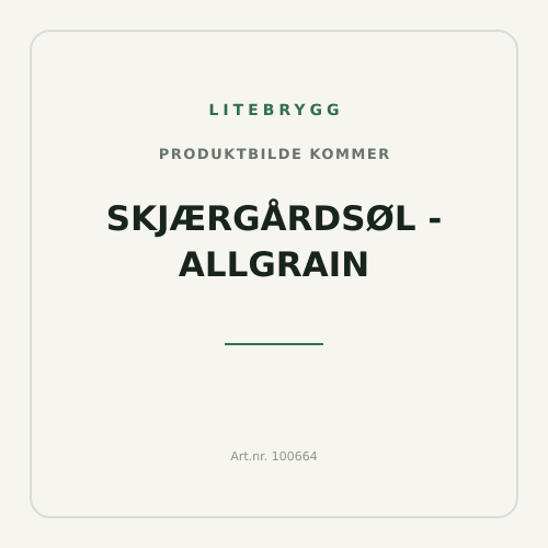 Skjærgårdsøl - Allgrain